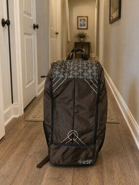 Ashley Black Fascia Blaster Bag Backpack Tool Storage Brown